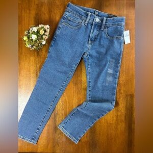 GAP Stretch Skinny Jeans Boys Size 7 | NEW | Adjustable Waist Denim